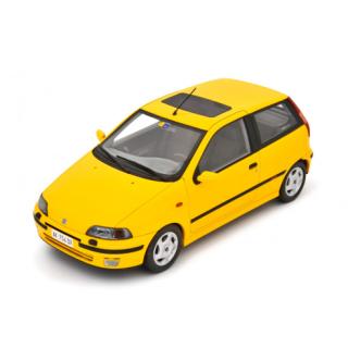 Fiat Punto GT 1400 2° serie 1996 Giallo Laudoracing 1:18 Resinemodell (Türen, Motorhaube... nicht zu öffnen!)
